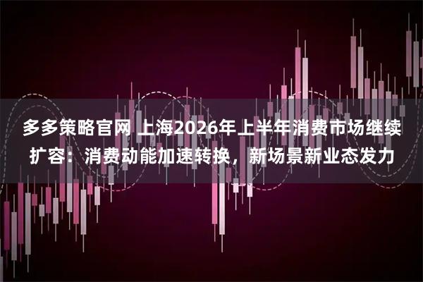 多多策略官网 上海2026年上半年消费市场继续扩容：消费动能加速转换，新场景新业态发力